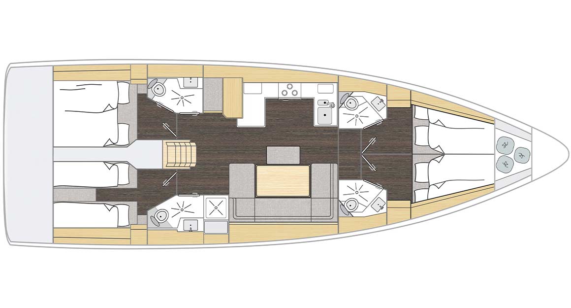 BAVARIA C46 Modellbild