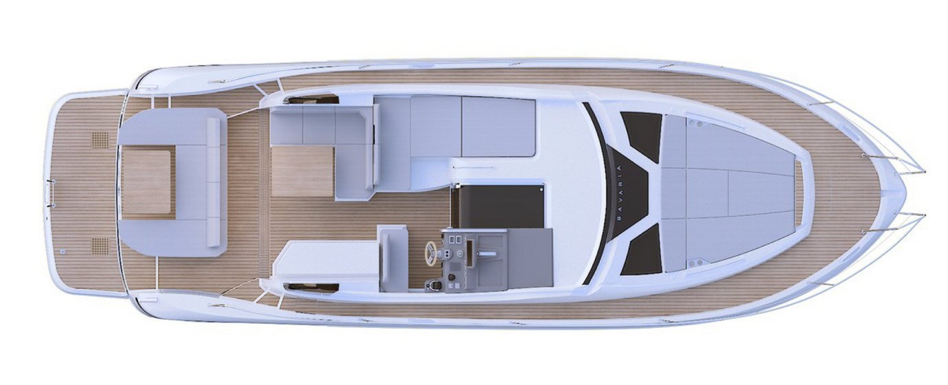 BAVARIA Motorboot SR41 Layout