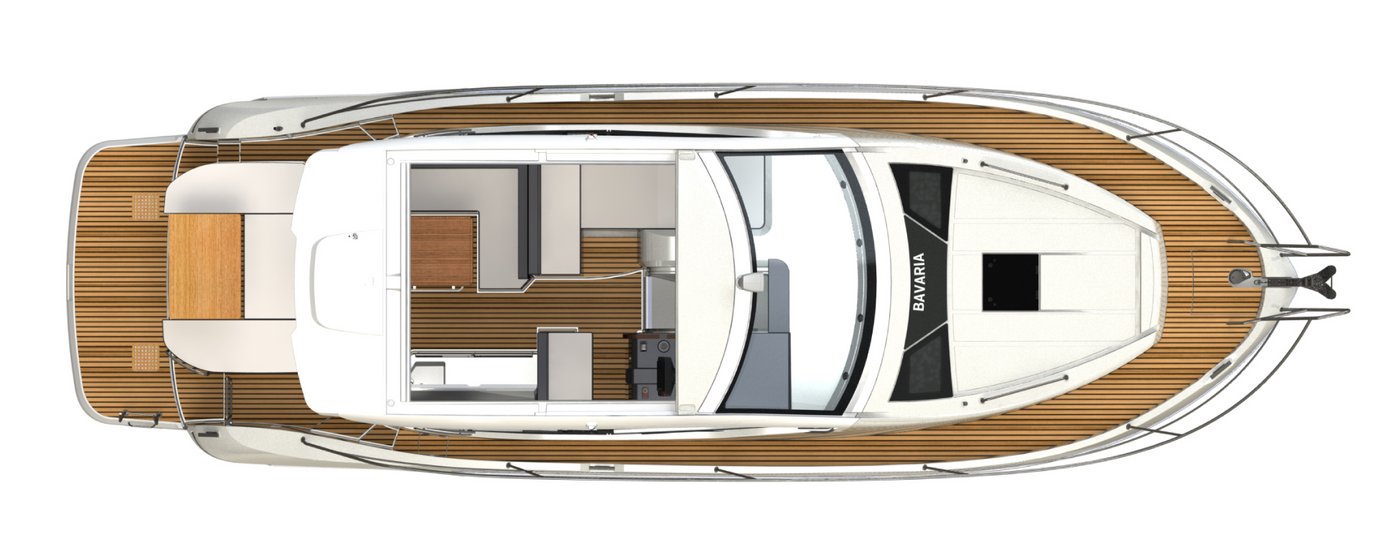 BAVARIA Motorboot SR41 Layout