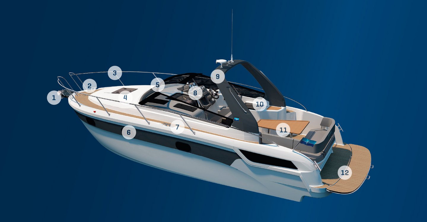 BAVARIA Motorboot S30 OPEN