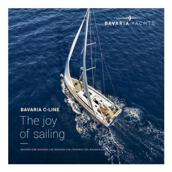 BAVARIA Broschüre Segelboot C-Line