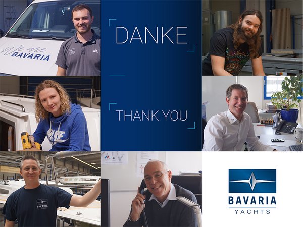 BAVARIA YACHTS Sagt Danke